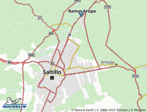 MICHELIN Residencial Rinconada de La Hibernia map - ViaMichelin