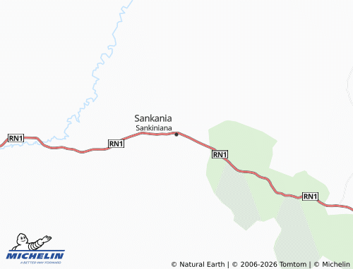 Mappa MICHELIN Sankiniana - ViaMichelin