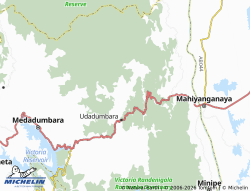 Mappa MICHELIN Andideniya - ViaMichelin