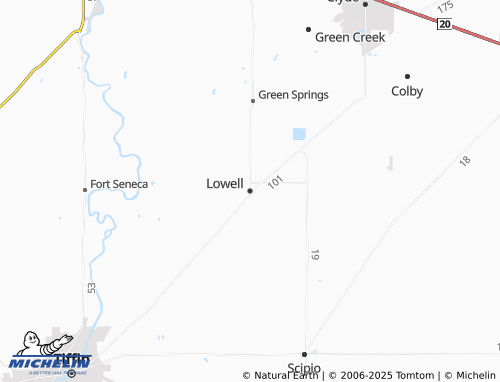 MICHELIN Lowell map - ViaMichelin