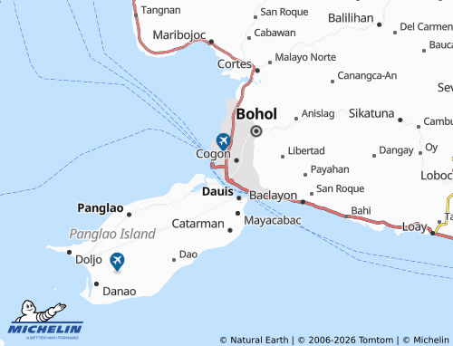 MICHELIN Poblacion II map - ViaMichelin