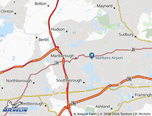 Carte MICHELIN Marlborough - ViaMichelin