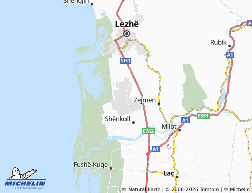 Mapa MICHELIN Rilë - ViaMichelin