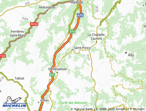 Carte MICHELIN Arches - ViaMichelin