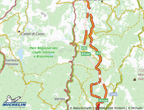 MICHELIN-Landkarte Bagucci - ViaMichelin