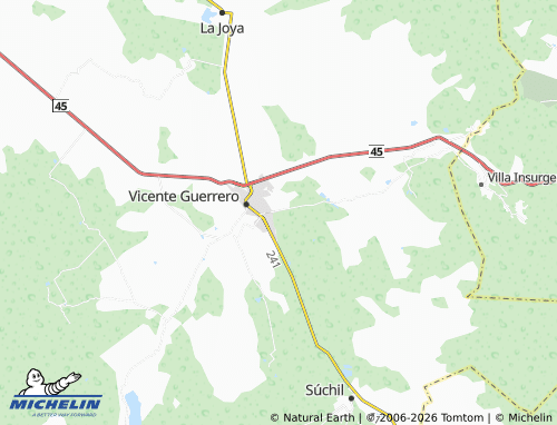 Mapa MICHELIN Escritores - ViaMichelin