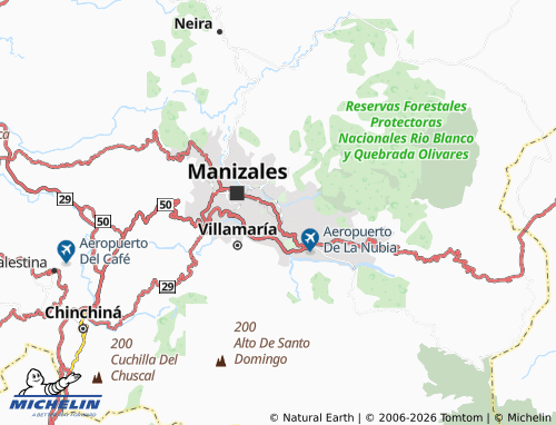 MICHELIN Laureles map - ViaMichelin