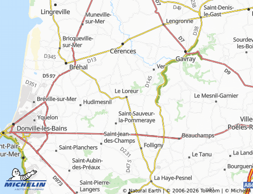 Mapa MICHELIN Le Loreur - ViaMichelin