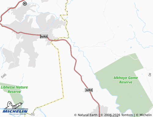 MICHELIN Mapokane map - ViaMichelin