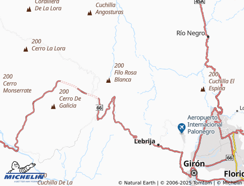 MICHELIN San Joaquín map - ViaMichelin