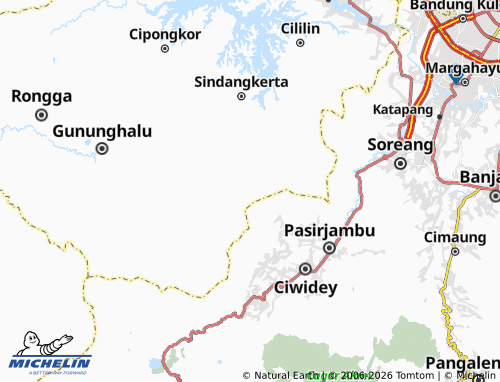 MICHELIN-Landkarte Wangunsari - ViaMichelin