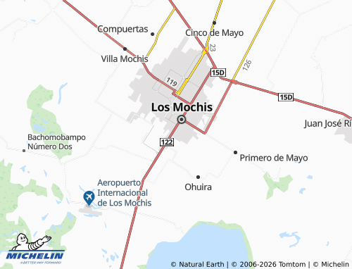 Mapa MICHELIN Siglo 21 - ViaMichelin