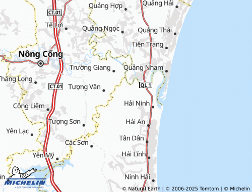 MICHELIN Thanh Thủy map - ViaMichelin