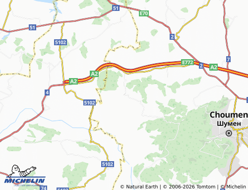 Mappa MICHELIN Cherencha - ViaMichelin