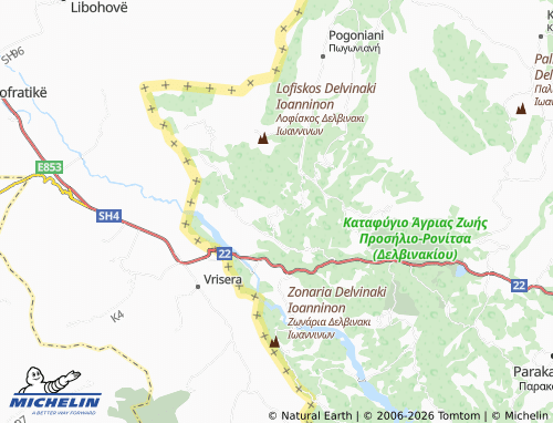 MICHELIN Teriachi map - ViaMichelin