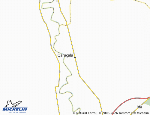 MICHELIN-Landkarte Qaraçala - ViaMichelin