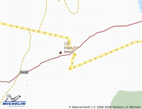 MICHELIN Ponio map - ViaMichelin