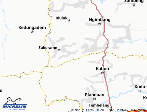 Carte MICHELIN Sewor - ViaMichelin
