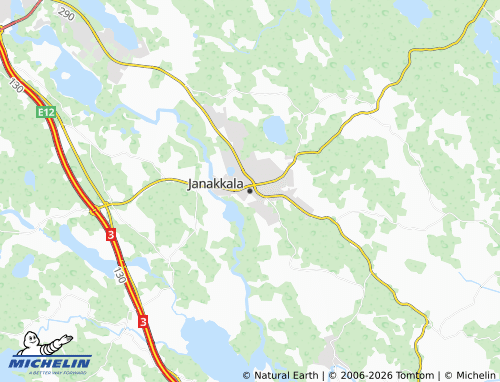 Mappa MICHELIN Janakkala - ViaMichelin