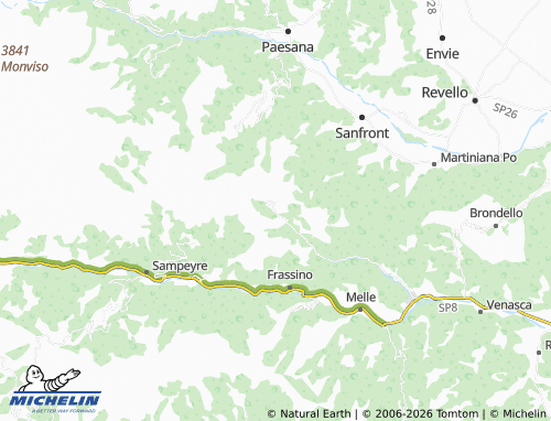 MICHELIN-Landkarte Lantermini - ViaMichelin