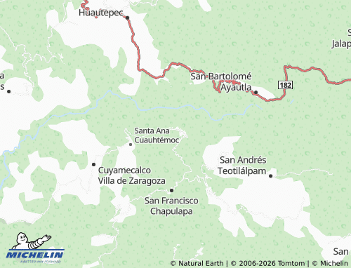 Mappa MICHELIN Agua del Corral, Zacatal - ViaMichelin