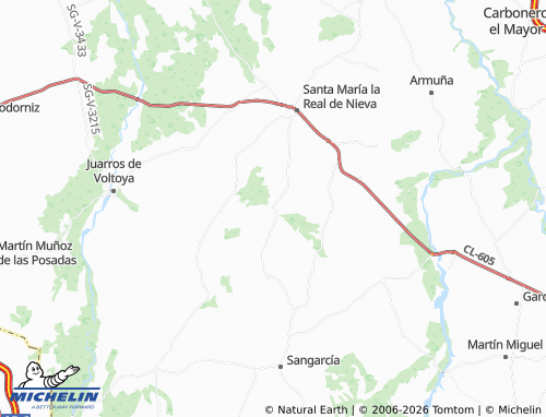 MICHELIN Balisa map - ViaMichelin