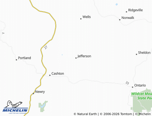 Mappa MICHELIN Jefferson - ViaMichelin