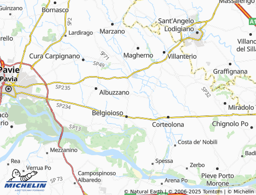 Carte MICHELIN Filighera - ViaMichelin