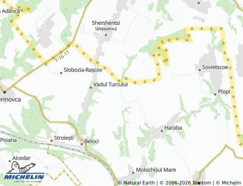Carte MICHELIN Molochișul Mic - ViaMichelin