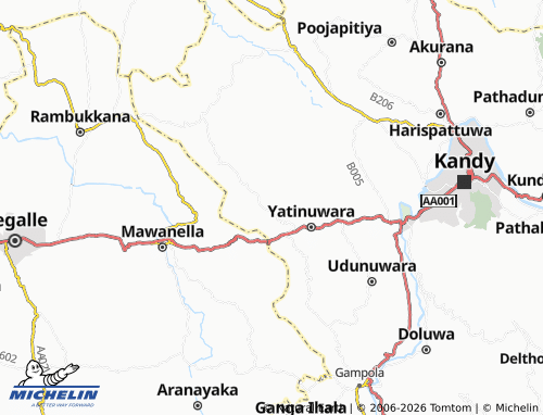 Mappa MICHELIN Pahala Rathmeewala - ViaMichelin