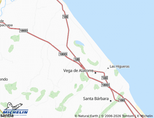 Mapa MICHELIN El Diamante - ViaMichelin