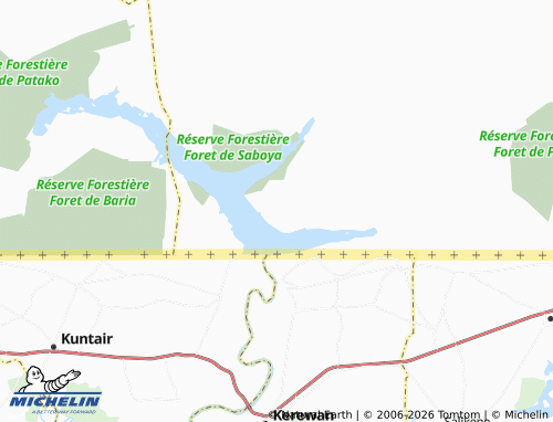 Mappa MICHELIN Saboya - ViaMichelin