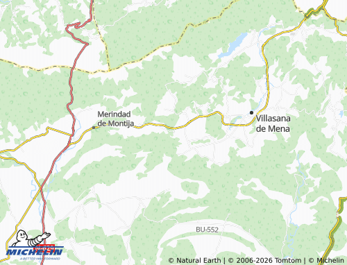 MICHELIN Cantonad map - ViaMichelin