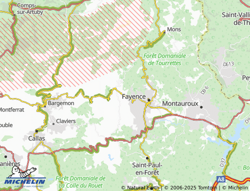 MICHELIN-Landkarte Rapiamus - ViaMichelin