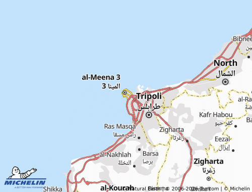 Mappa MICHELIN al-Meena 2 - ViaMichelin