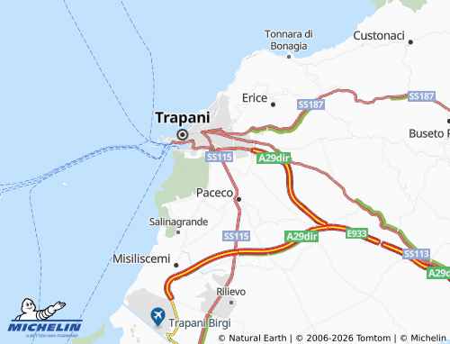 MICHELIN Xitta map - ViaMichelin