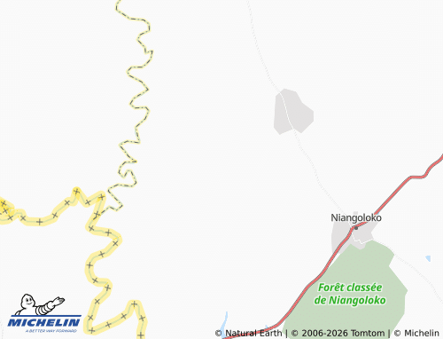 MICHELIN Letiefesso map - ViaMichelin