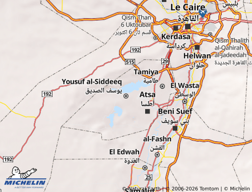 Mappa MICHELIN Yousuf al-Siddeeq - ViaMichelin