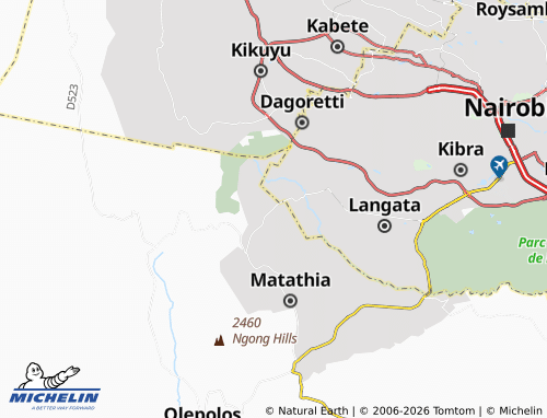 Mappa MICHELIN Bulbul - ViaMichelin