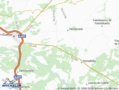 MICHELIN Frumales map - ViaMichelin