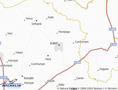 Mappa MICHELIN Edikli - ViaMichelin