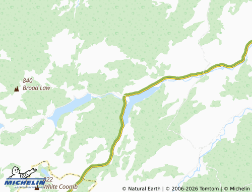 Carte MICHELIN Cappercleuch - ViaMichelin