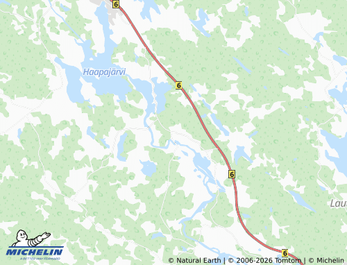 MICHELIN-Landkarte Karhunpää - ViaMichelin