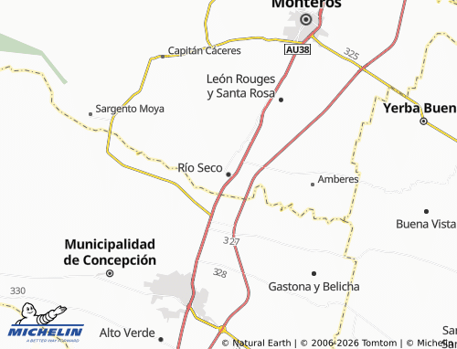 MICHELIN-Landkarte Río Seco - ViaMichelin