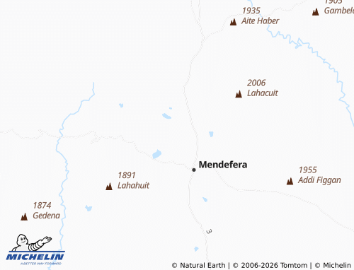 Carte MICHELIN Azernahadis - ViaMichelin