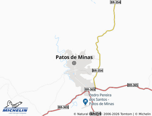 Mapa MICHELIN Alto dos Caiçaras - ViaMichelin