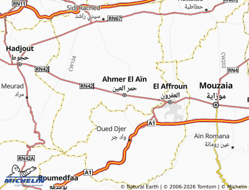 Mappa MICHELIN Hammar al-'Ayn - ViaMichelin