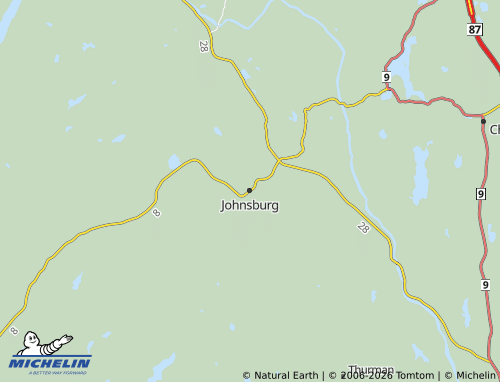Mapa MICHELIN Johnsburg - ViaMichelin