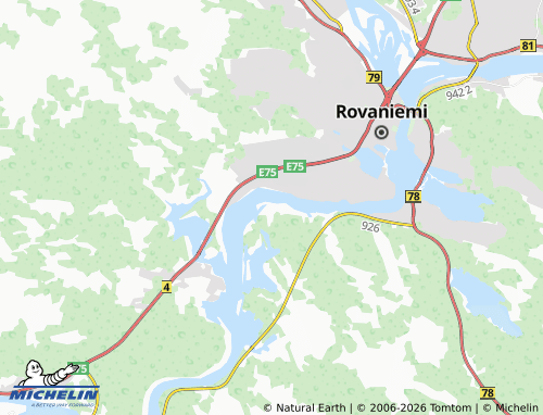 MICHELIN-Landkarte Paavalniemi - ViaMichelin