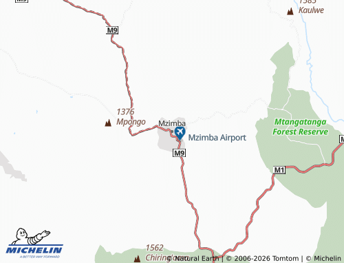 Mappa MICHELIN Mzimba - ViaMichelin